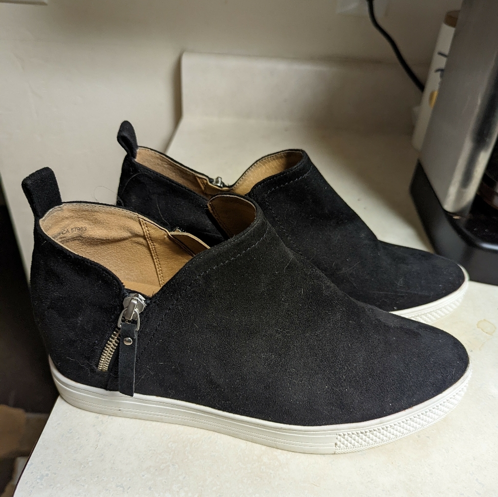 Black booties